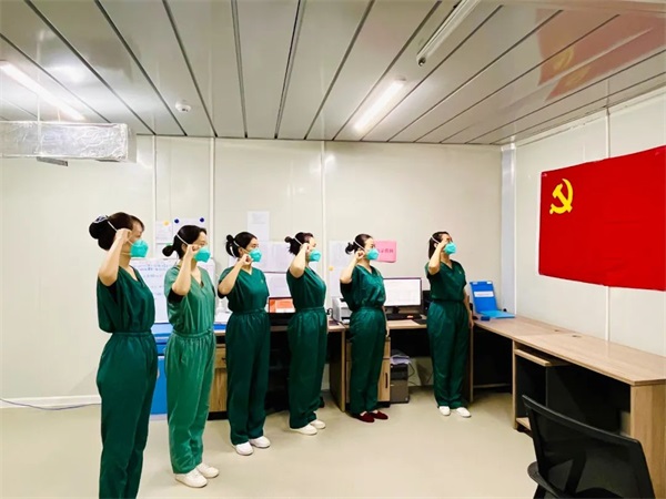 抗疫進行時 | 通用醫(yī)療所屬單位“黨建+”抗疫，保安全促生產(chǎn)(圖3)